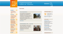 Desktop Screenshot of ek-fechenheim.de